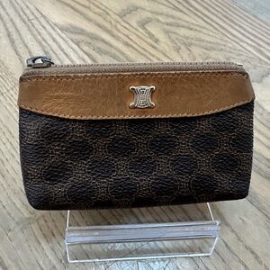 Celine Macadam Mini Leather Coin Pouch